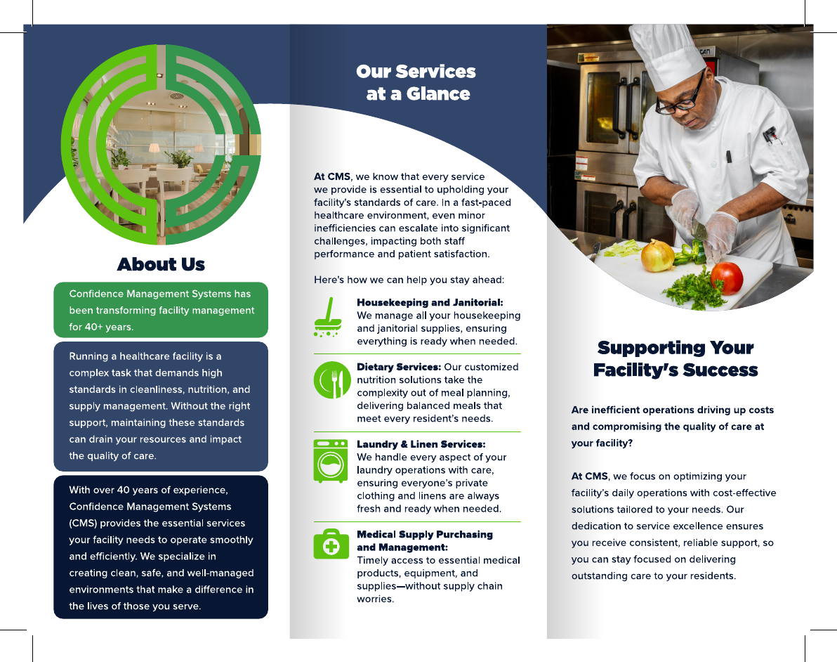 Confidence Management Systems — Brochure spreads, panel 2