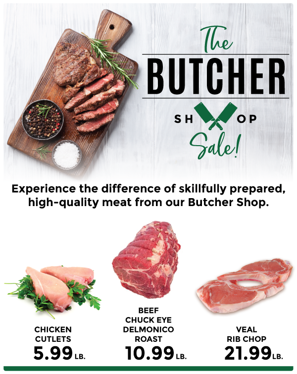Evergreen Kosher Market — Butcher spotlight deals email