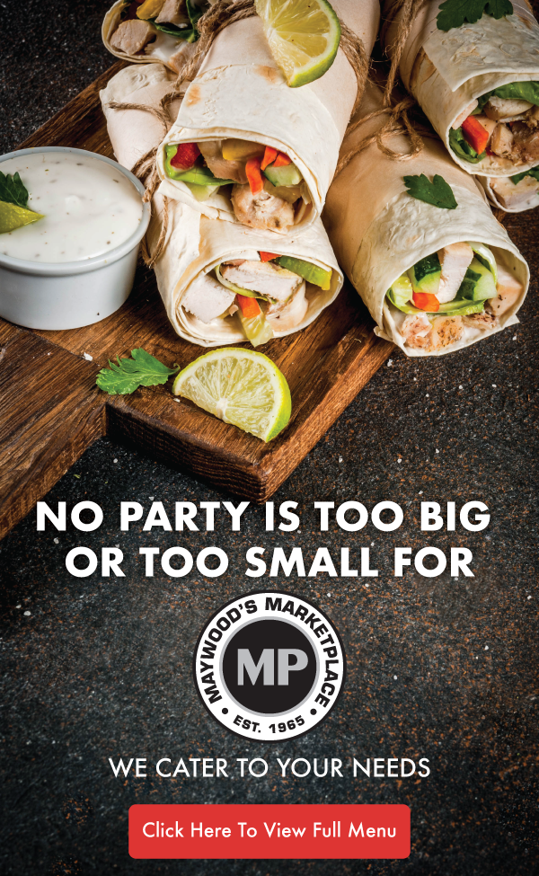 Maywood's Marketplace — Catering email